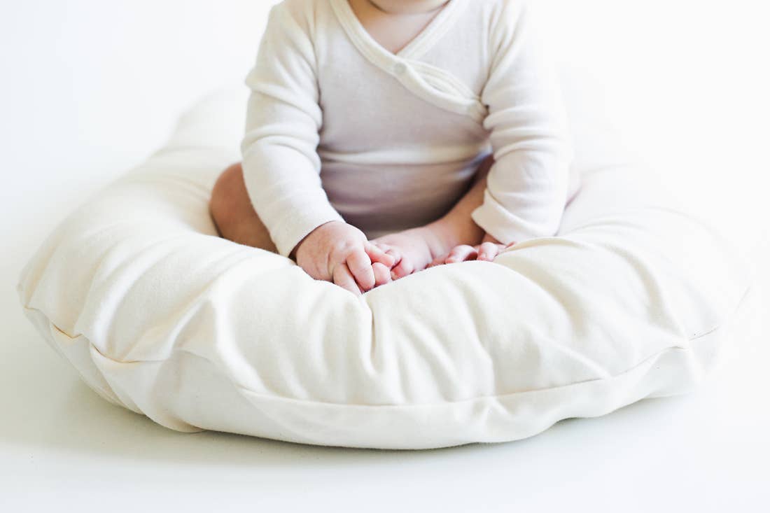 Snuggle Me Organic - Infant Lounger Cover | Natural