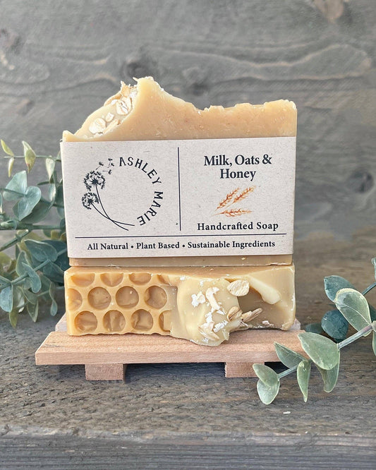 Ashley Marie Soap - Milk, Oats & Honey Goatsmilk Soap