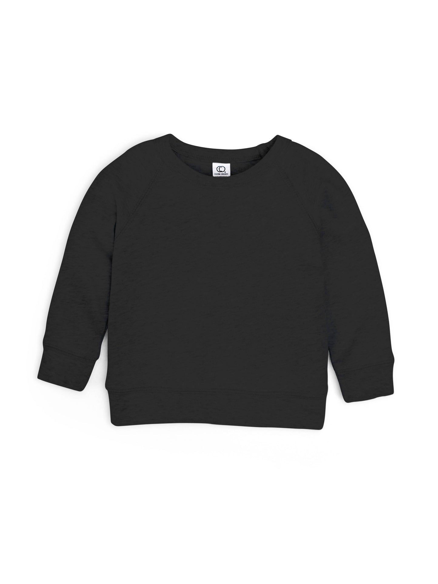 Colored Organics - Organic Baby Unisex Brooklyn Pullover - Black