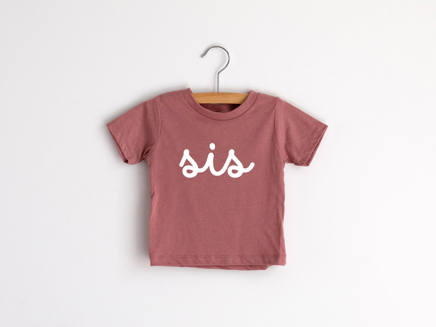 Gladfolk - Sis Script Baby & Kids Tri-Blend Tee