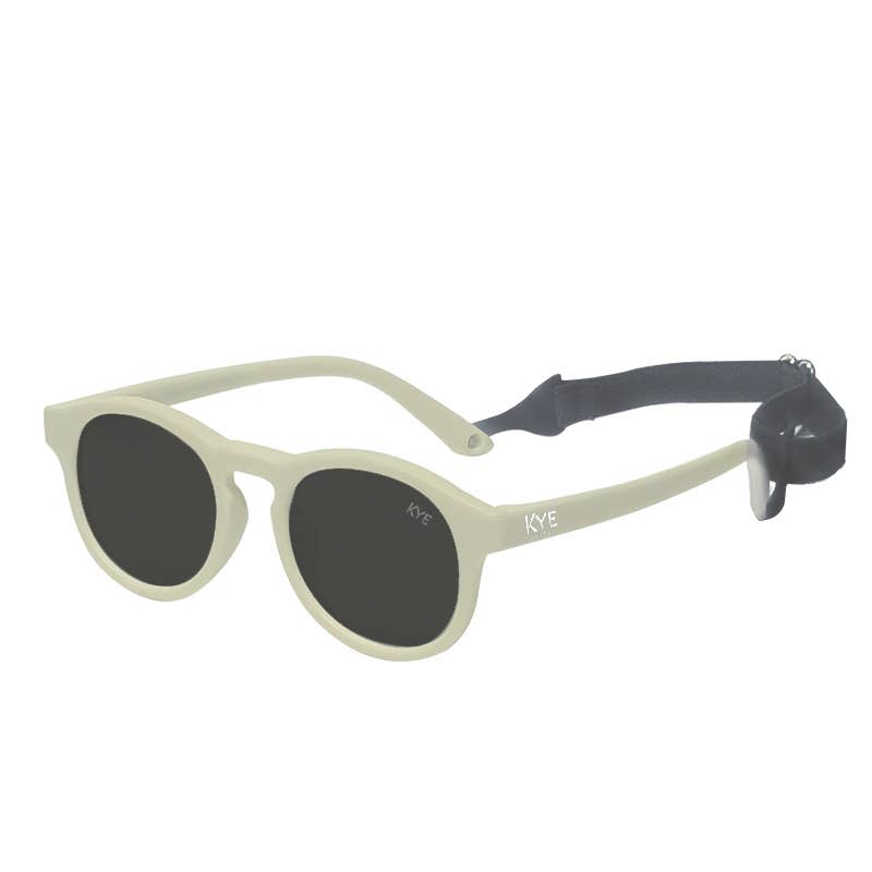 Kye Shades - Infant Polarized Sunglasses | Ages 0-12 months | Light Beige