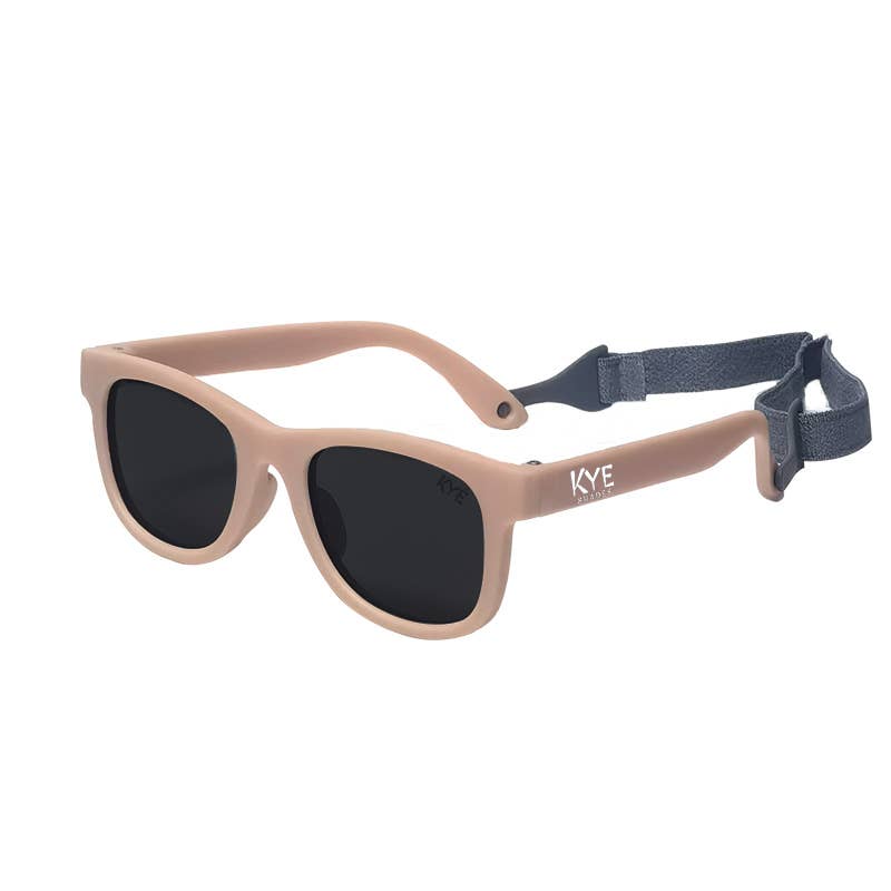 Kye Shades - Infant Polarized Sunglasses | Ages 0-12 months | Light Pink