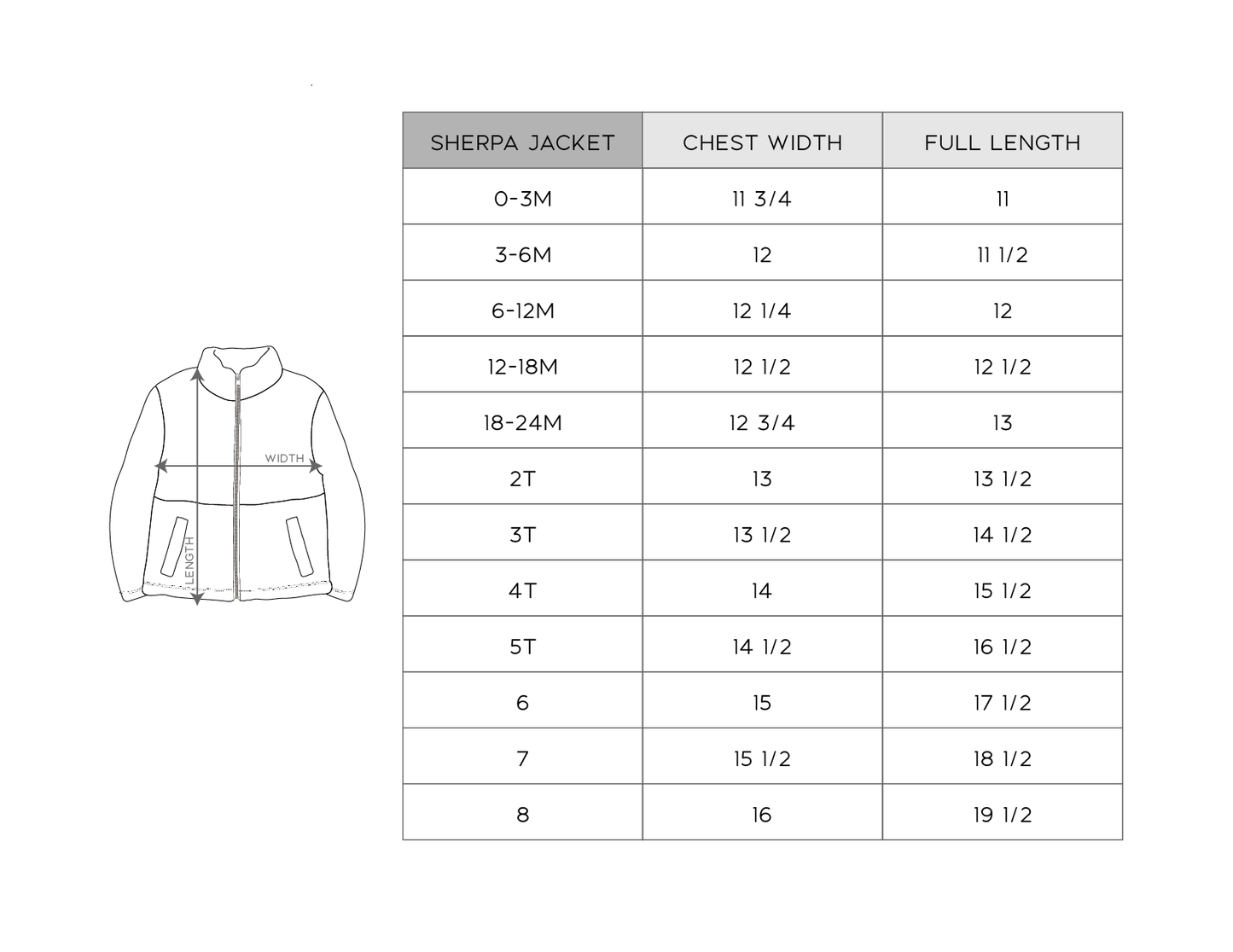 babysprouts clothing company - Sherpa Jacket