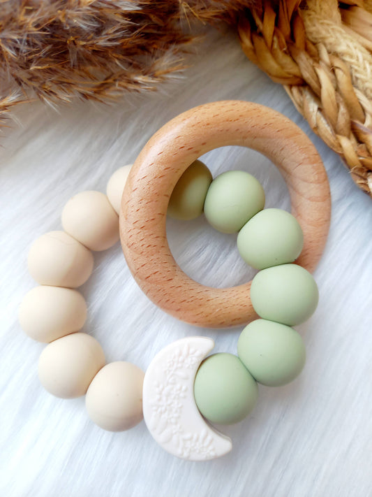 Happy by Lies - Teether Lime/Cream