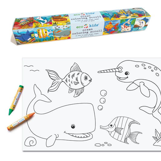 eco-kids / elseware unplug - Coloring scroll - ocean - case