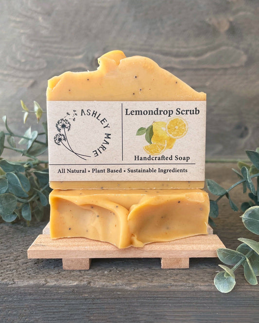 Ashley Marie Soap - Lemondrop Scrub Bar Soap