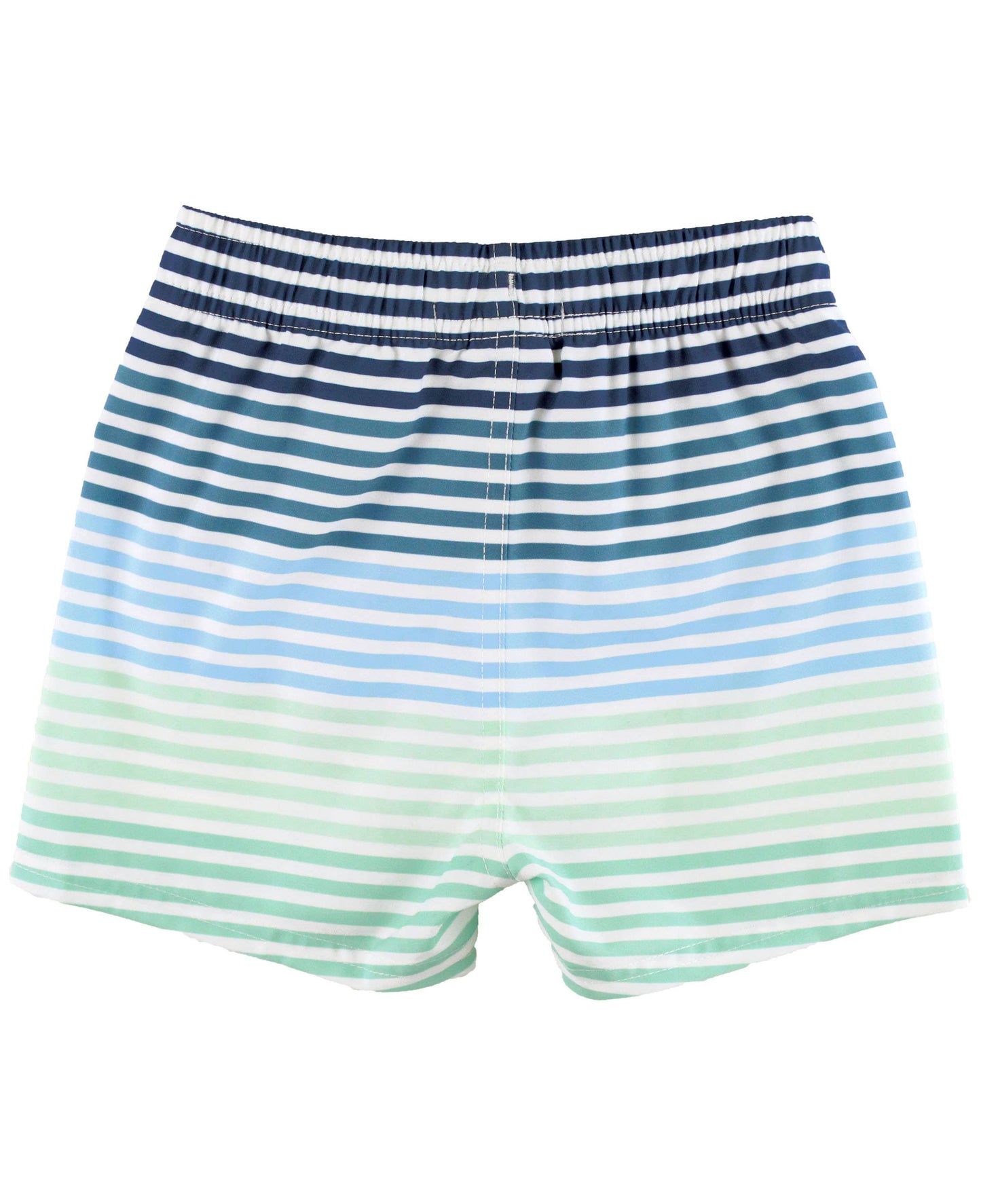 RuffleButts + RuggedButts - Boys Coastal Stripes Swim Trunks