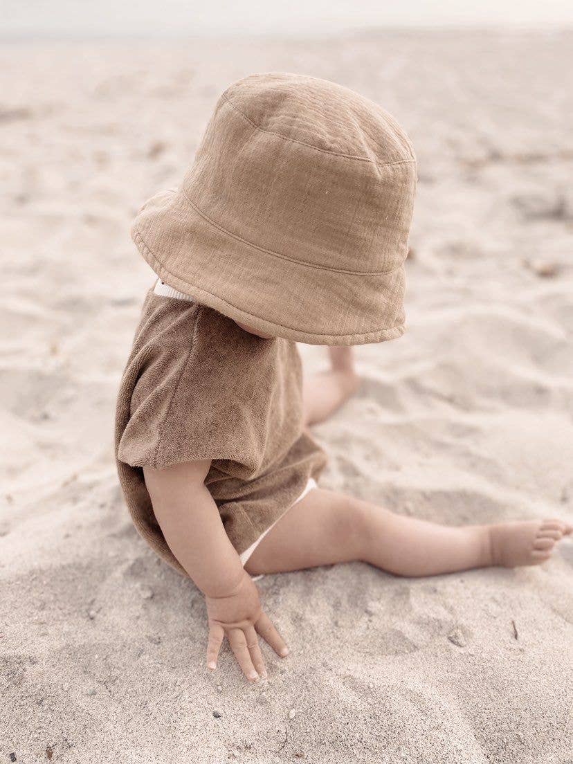 Ada Baby - Bucket Hats: Cinnamon / 0-1 Year