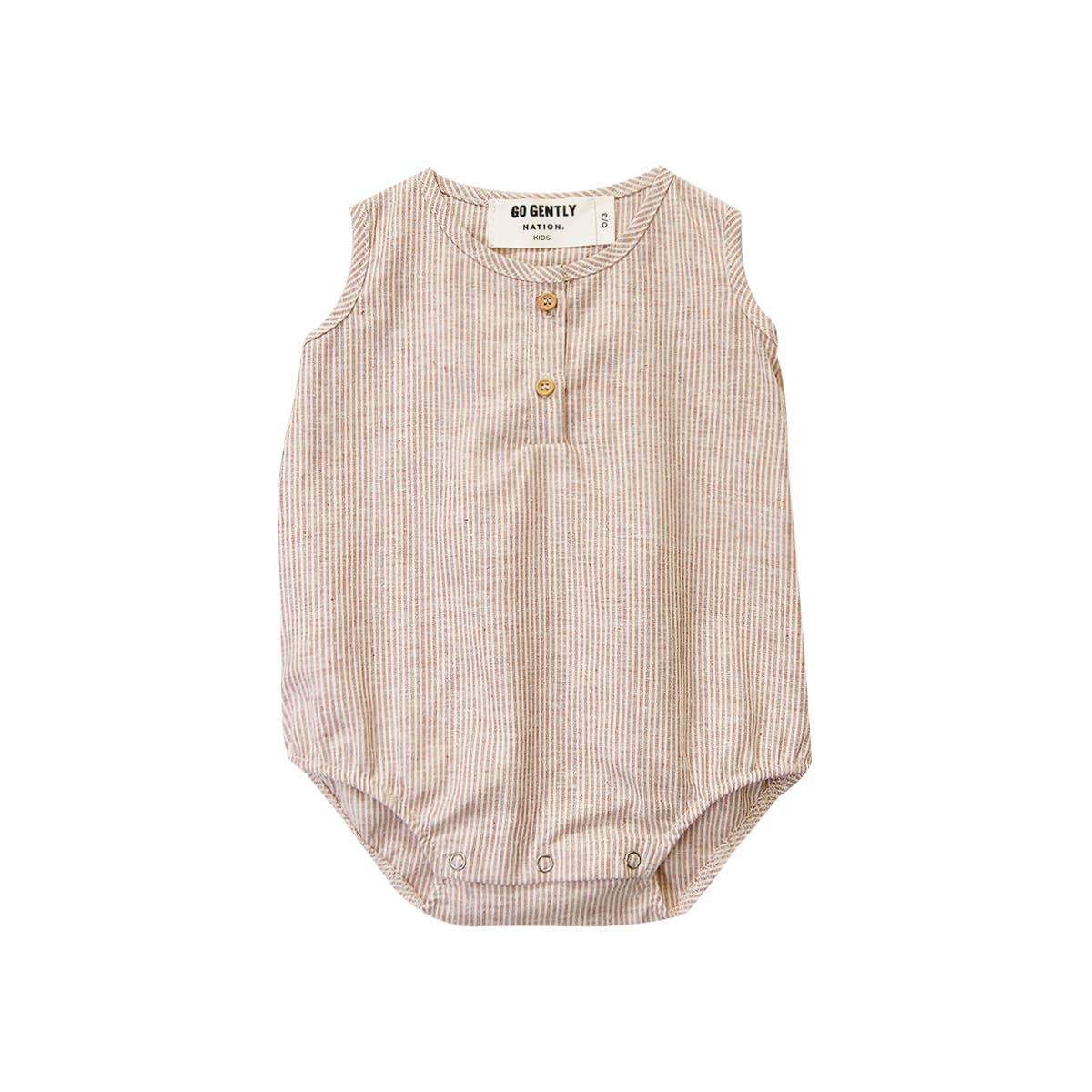 Go Gently Nation - Woven Tank Onesie