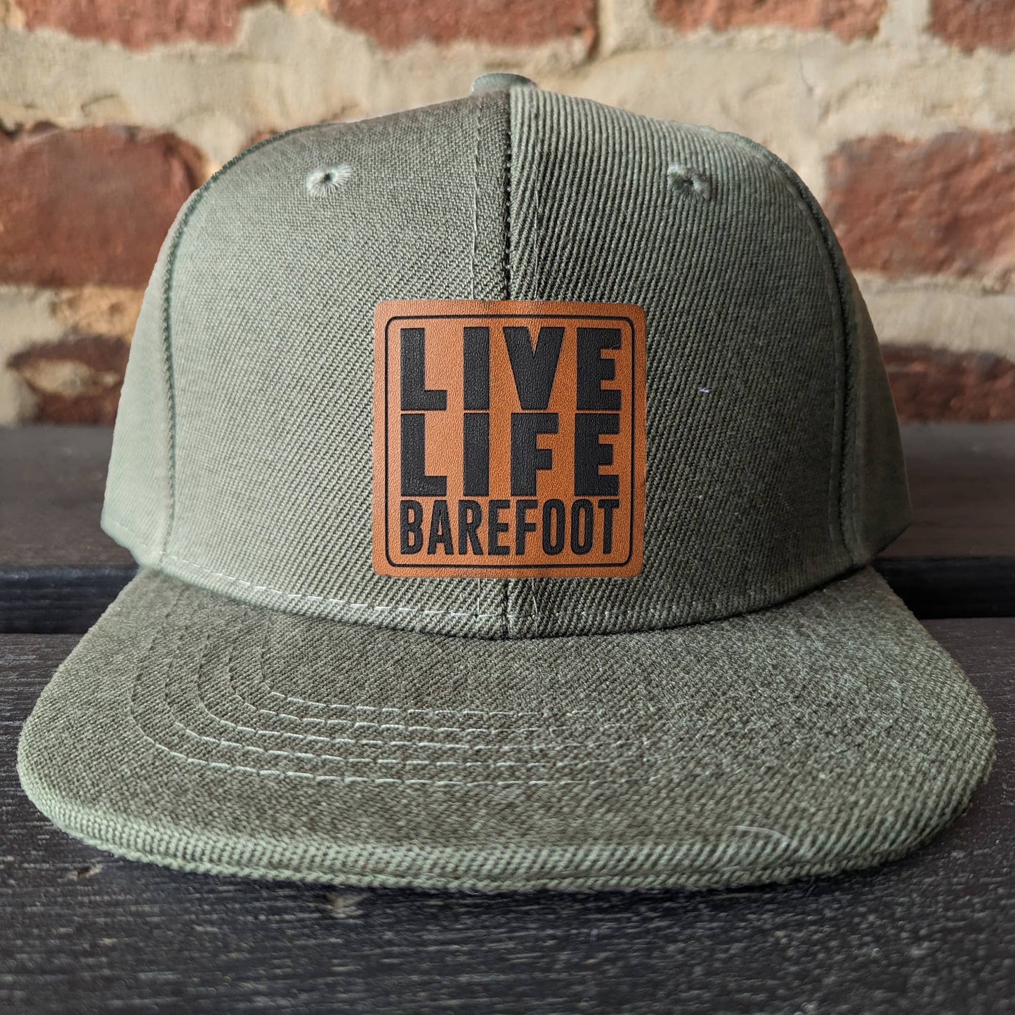 Barefoot Baby - "Live life Barefoot" Trucker Hat for Outdoor Nature Kids