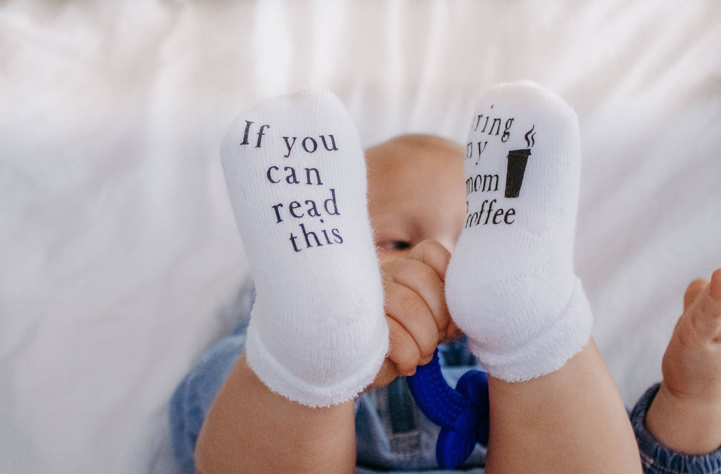 Dorothy’s Reason - Bring My Mom Coffee Baby Socks®