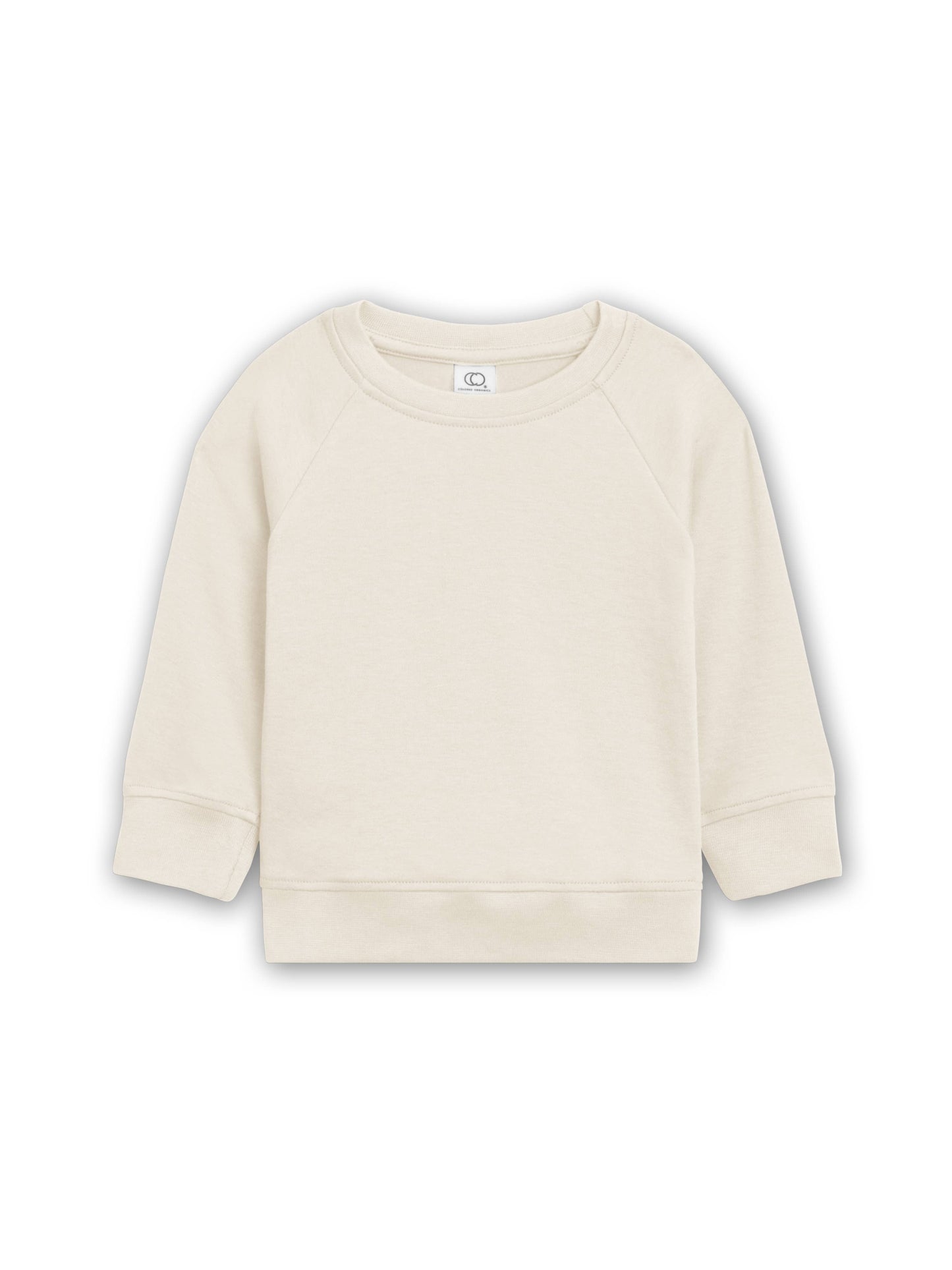 Colored Organics - Organic Baby and Kids Portland Pullover - Natural