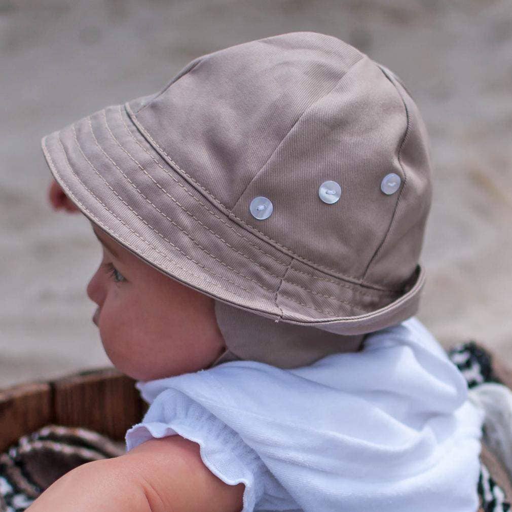 Huggalugs - Tyrolean Sand Hat With Chinstrap- UPF 50+