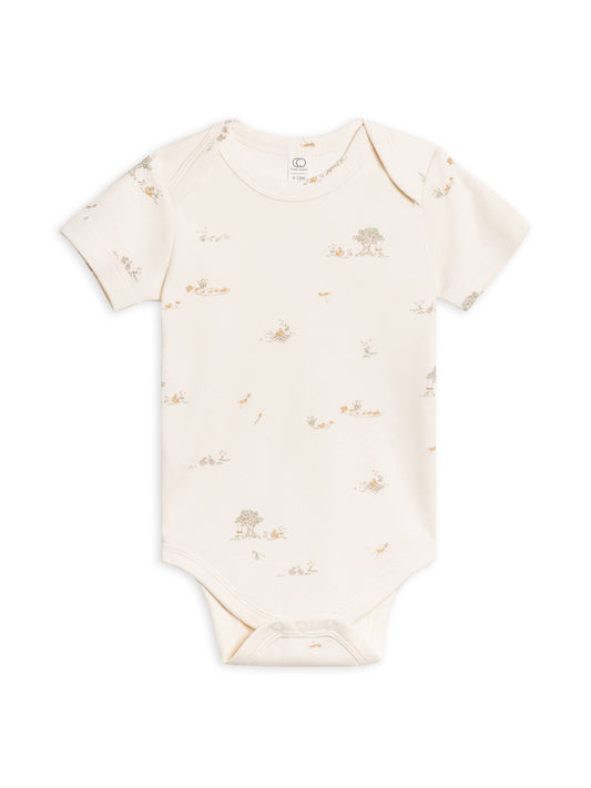 Colored Organics - Organic Baby Afton Bodysuit - Picnic in the Park