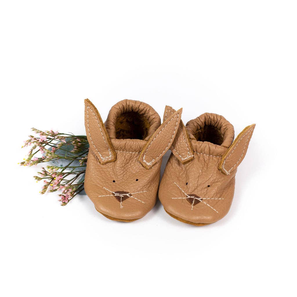 Starry Knight Design - Oat Bunnies Critters Baby Moccasins & Toddler Shoes