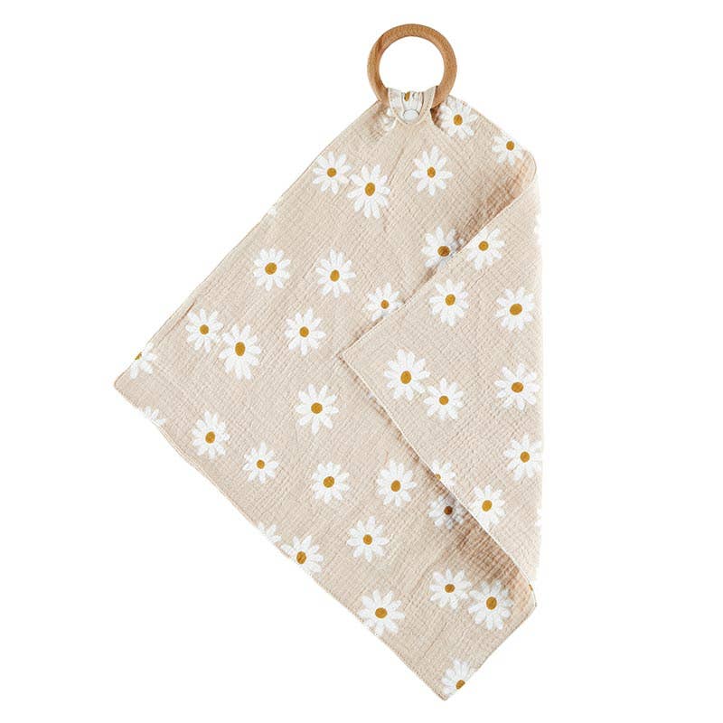 Stephan Baby by Creative Brands - Mini Blankie Teether Daisy