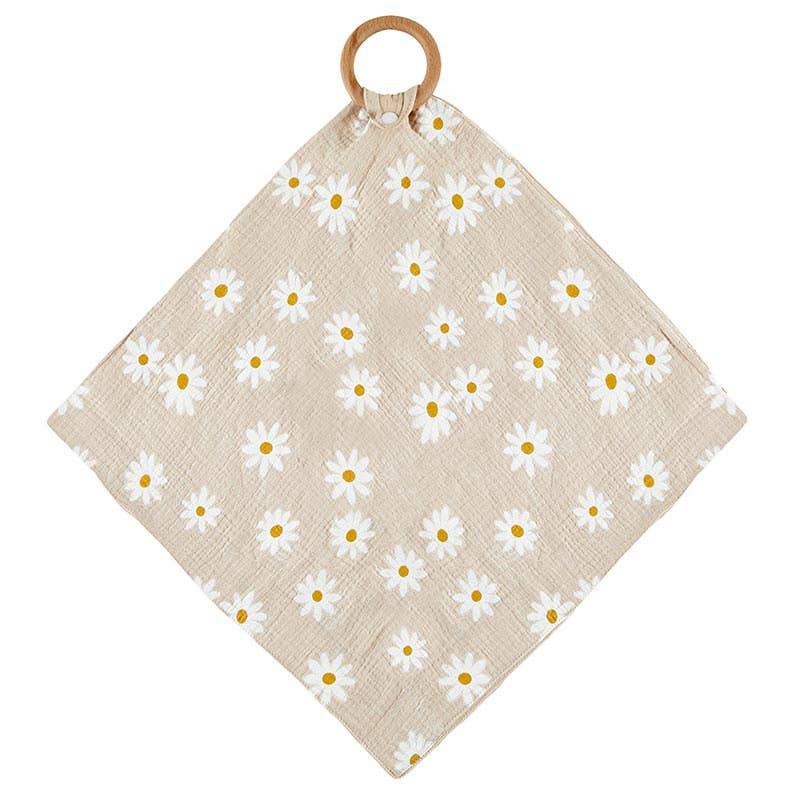 Stephan Baby by Creative Brands - Mini Blankie Teether Daisy