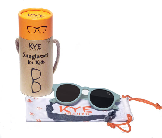 Kye Shades - Infant Polarized Sunglasses | Ages 0-12 months | Baby Blue