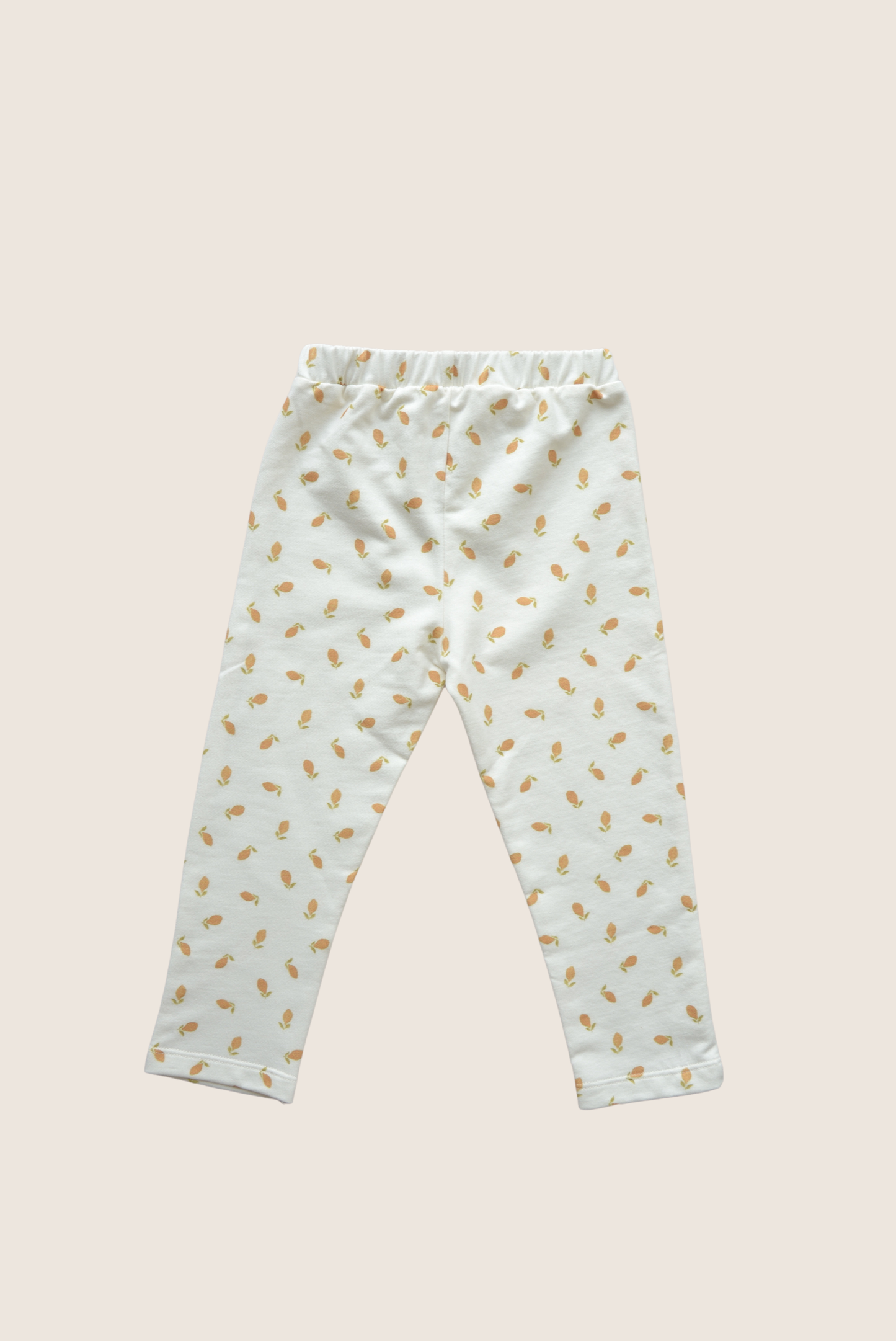 Eli & Nev - Baby/Kids Lemon Patterned White Pants 100% Cotton OEKO-TEX
