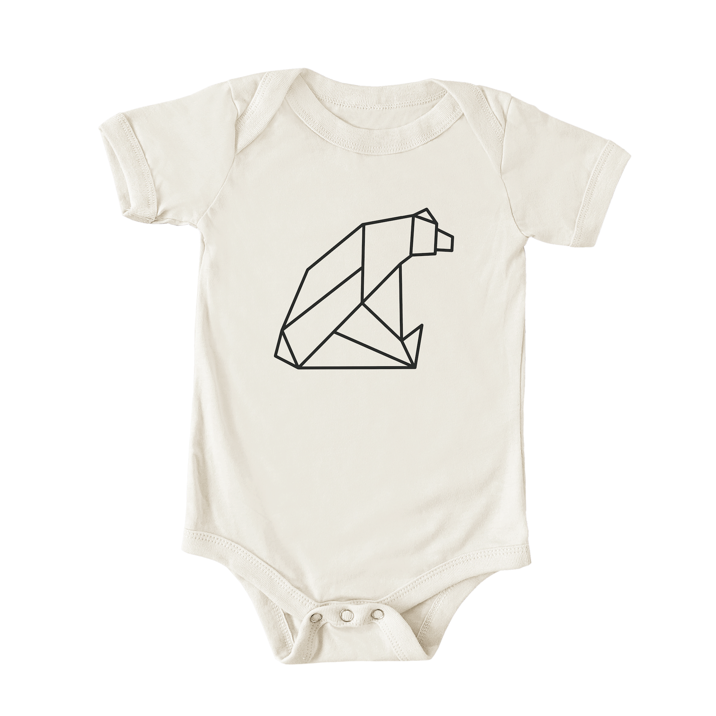 Tate & Adele - Geometric Bird Fox Bee Bear Bunny Heart Graphic  Bodysuit