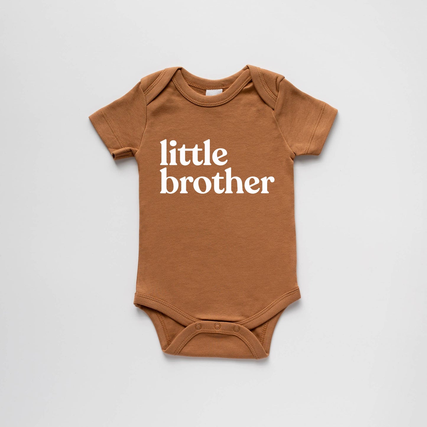 Gladfolk - Camel Organic Little Brother Baby Bodysuit