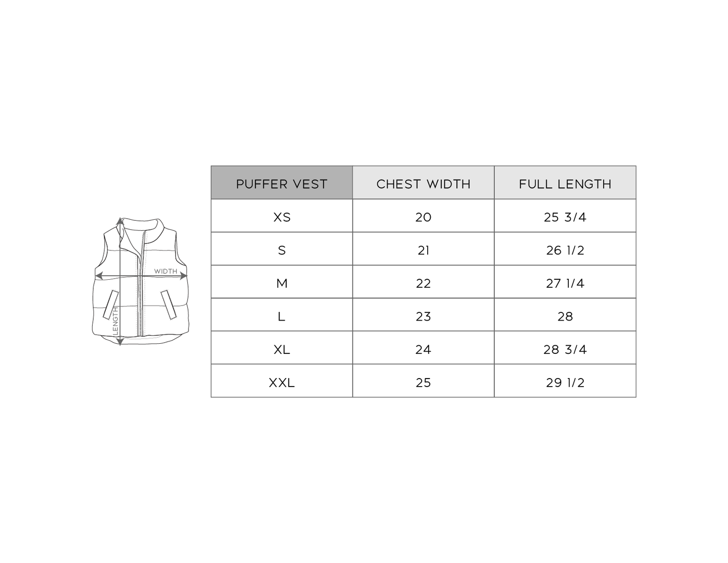 babysprouts clothing company - F24 D1: Puffer Vest