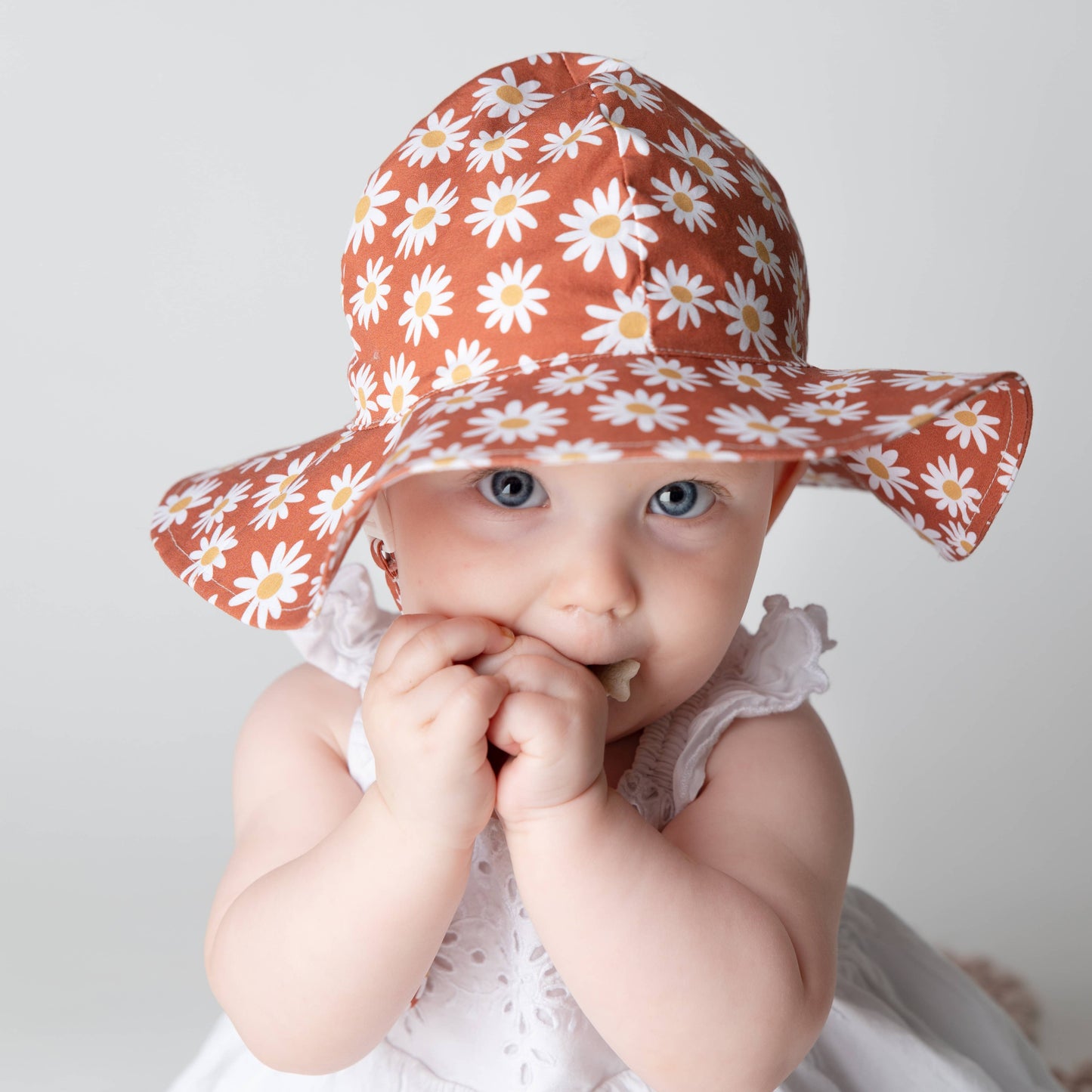 Huggalugs - Ginger Daisy Sunhat UPF 50+