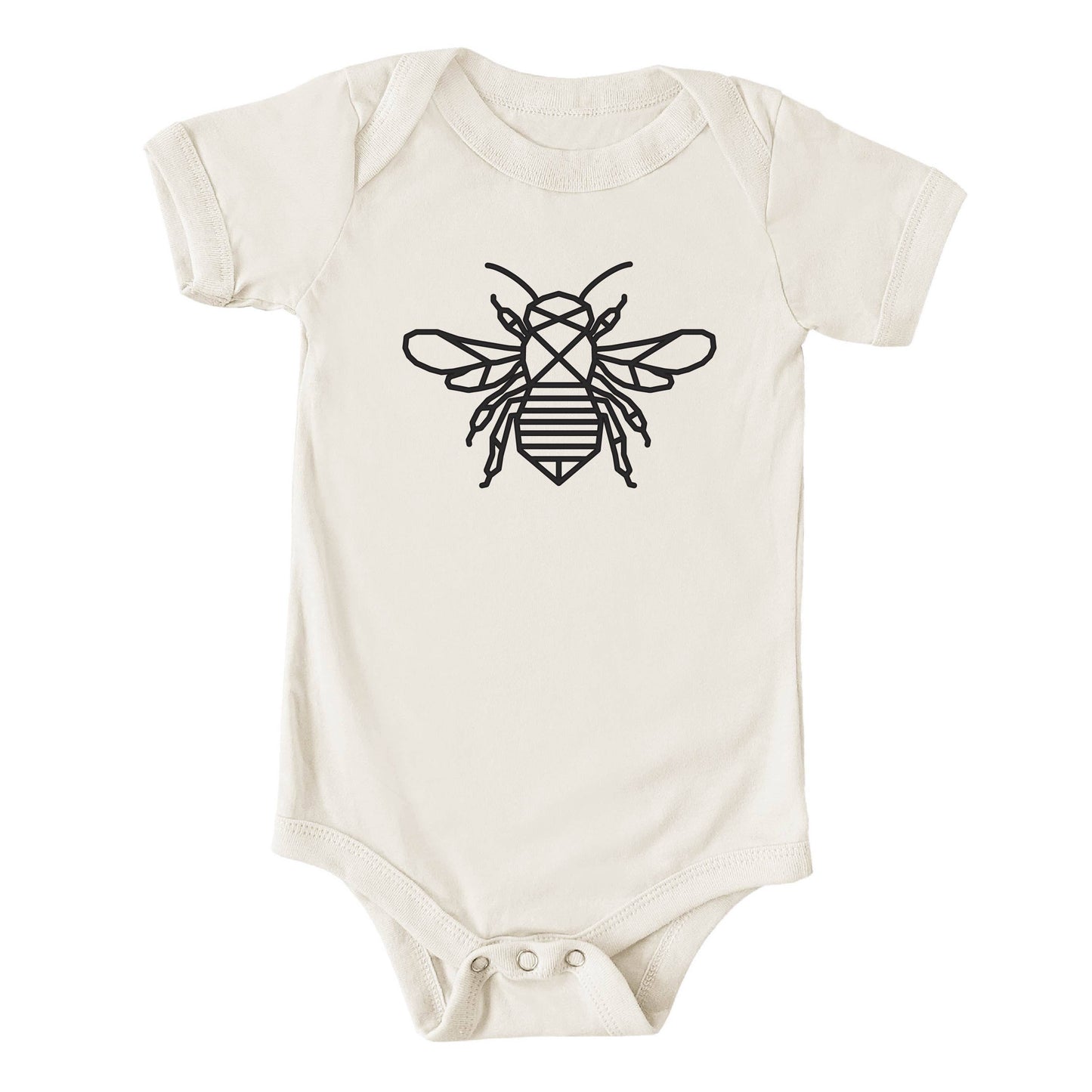 Tate & Adele - Geometric Bird Fox Bee Bear Bunny Heart Graphic  Bodysuit