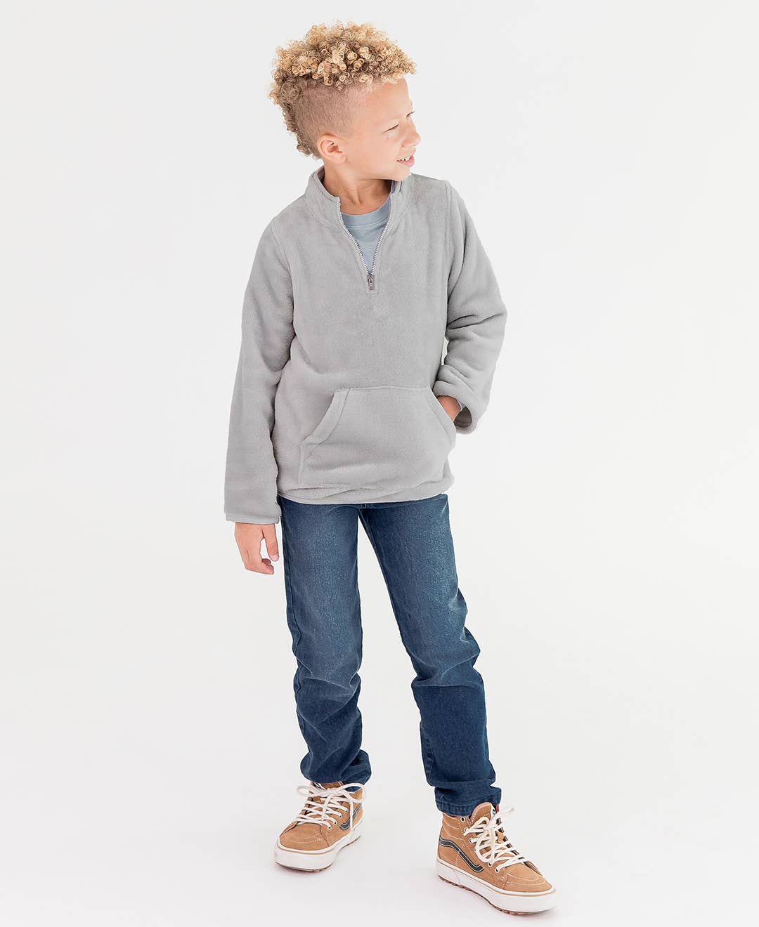 RuffleButts + RuggedButts - Boys Medium Wash Straight Jeans