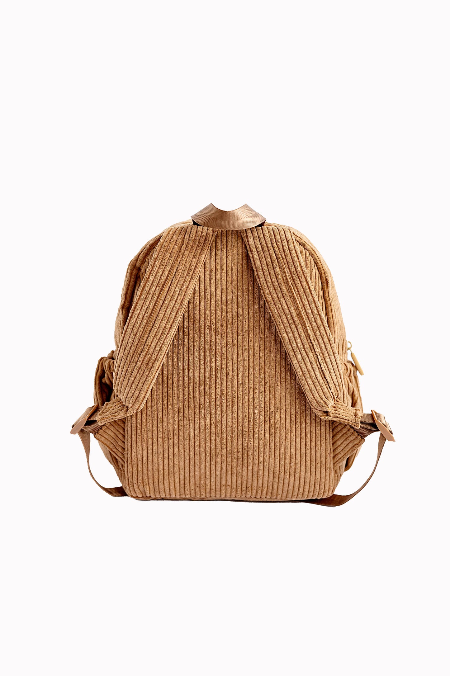 Big Little Wish - The Play Date Mini Backpack- Camel Corduroy