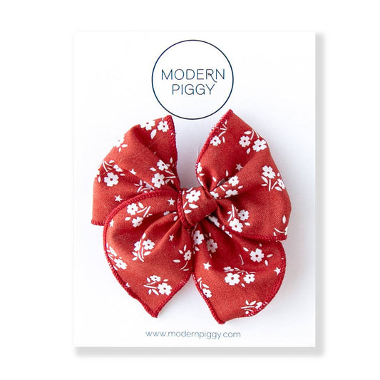 Modern Piggy - Americana | Petite Party Bow