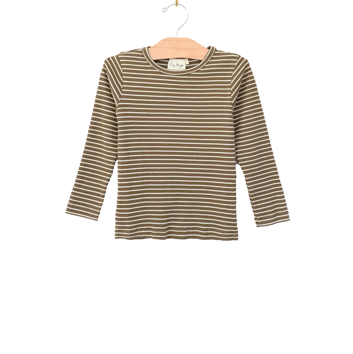 City Mouse Studio-Organic Stripe Tee- Modal Jersey