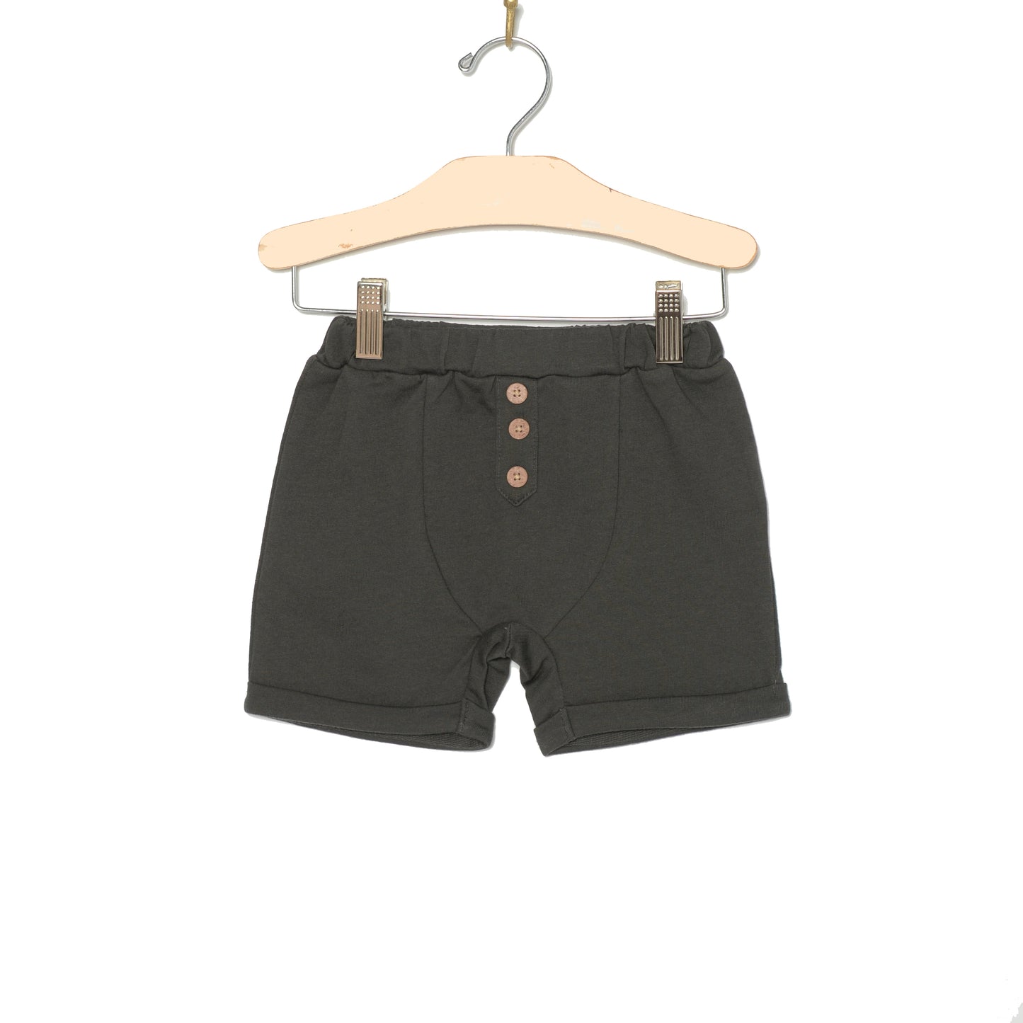 City Mouse - Boxer Short Light Sweat/ Charcoal