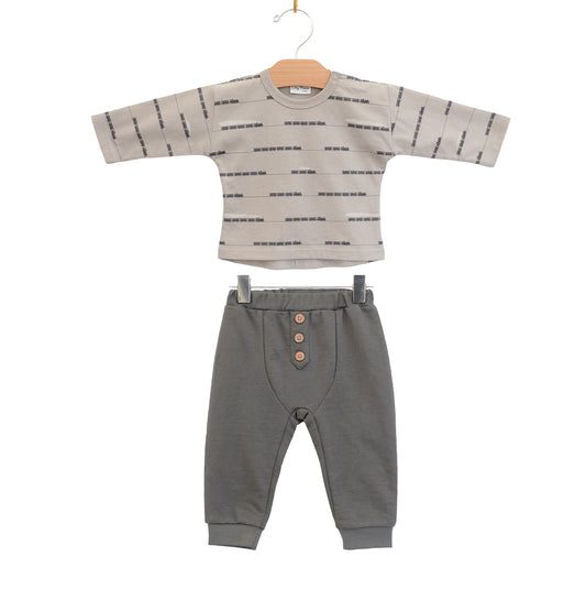City Mouse Studio- Baby Boy Set- Combed Jersey
