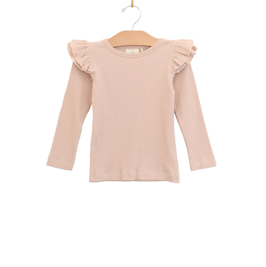 City Mouse Studio- Organic Flutter Sleeve Tee- Modal Jersey