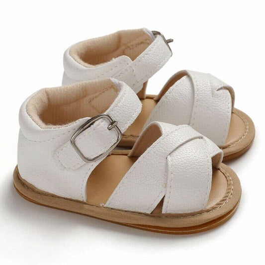 Urban Tots - Woven Sandals - White