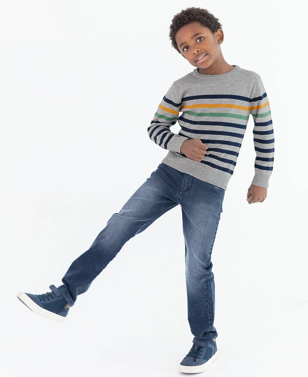 RuffleButts + RuggedButts - Boys Medium Wash Straight Jeans