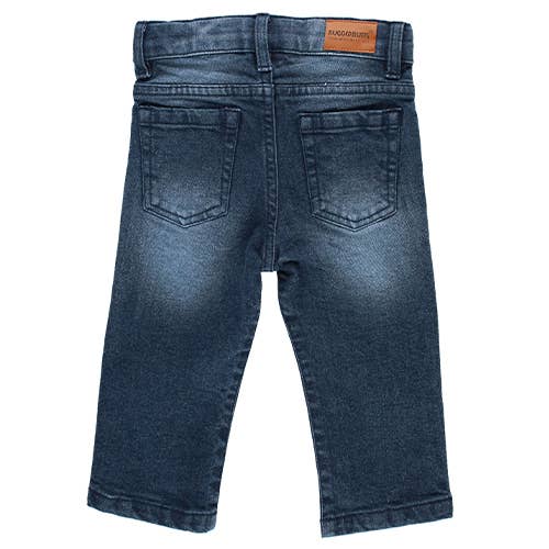 RuffleButts + RuggedButts - Boys Medium Wash Straight Jeans