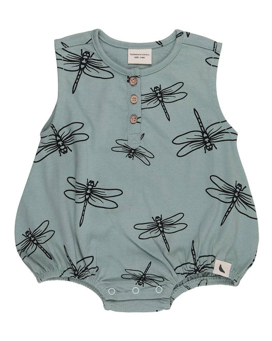 Turtledove London - DAMSELFLY BUBBLE ROMPER