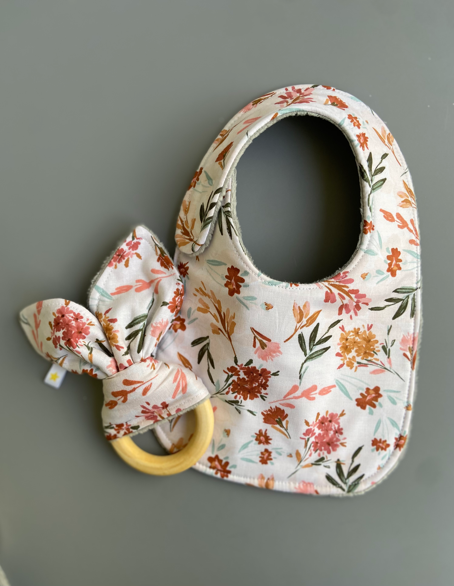 Port & Starbird - Autumn Garden bib