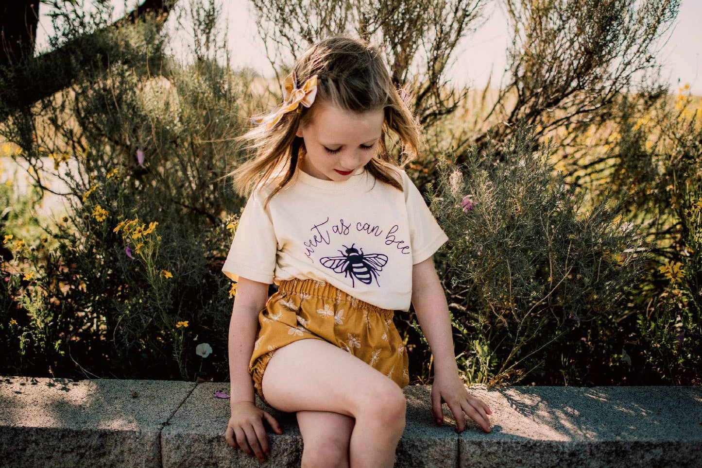 Wildflower + Cotton: Sweet as Can Bee- Tee