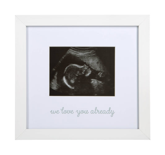 Kate & Milo - “We Love You Already” Sonogram Frame