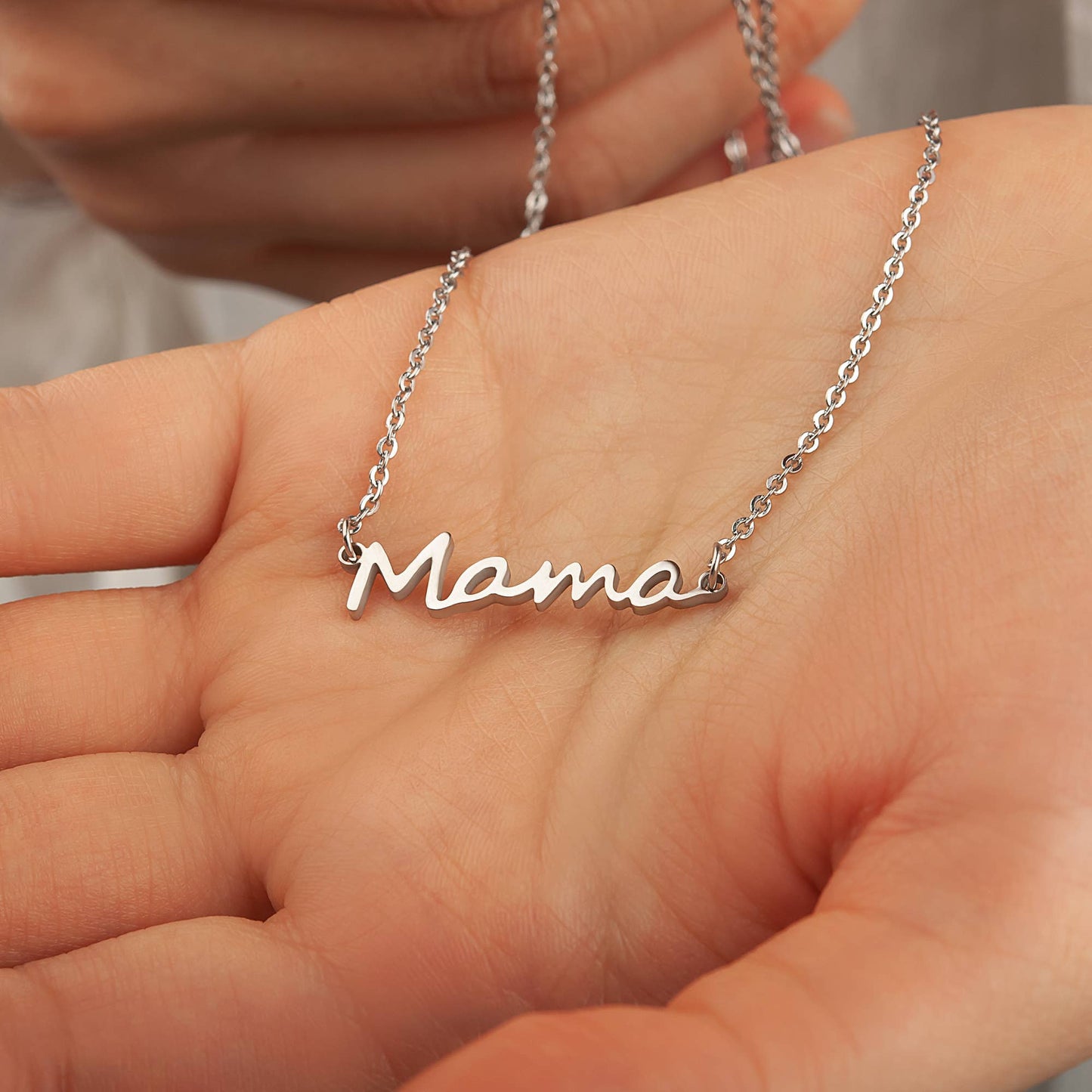 Anavia - Amazing New Mom Mama Necklace - First-Time Mom Gift Jewelry