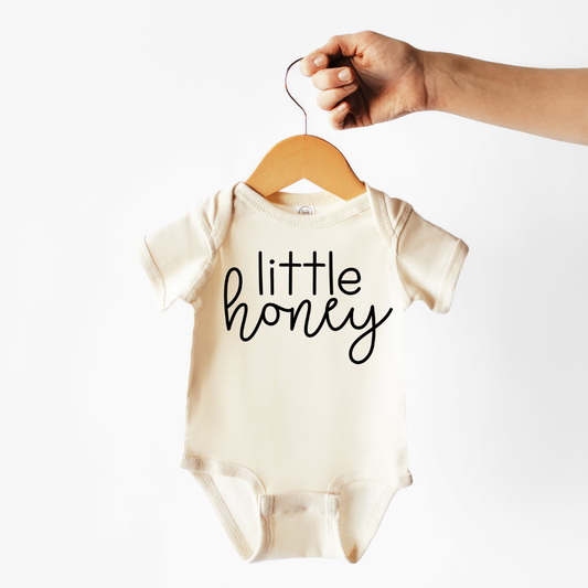 Wildflowers + Cotton - Little Honey Onesie