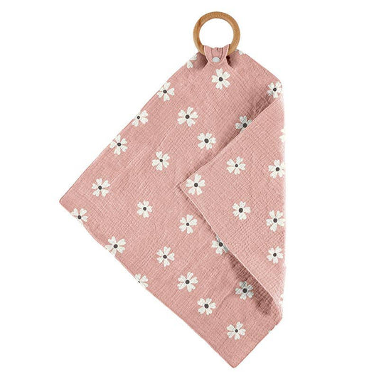 Stephan Baby by Creative Brands - Mini Blankie Teether Pink Floral