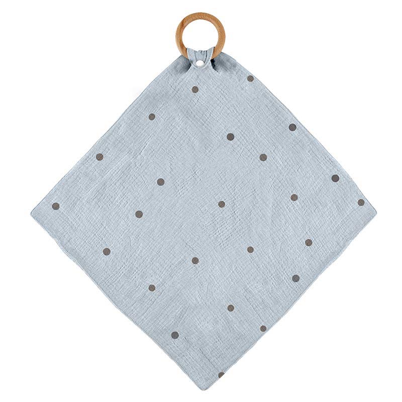 Stephan Baby by Creative Brands - Mini Blankie Teether Polka Dots