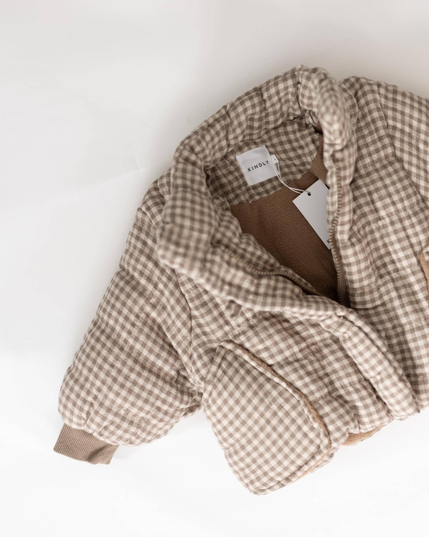 Kindly the Label - Gingham spring jacket