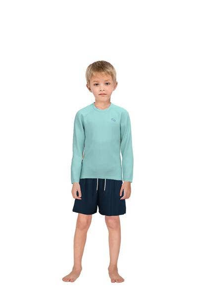 Bermies - Aqua - Kids Sun Shirt