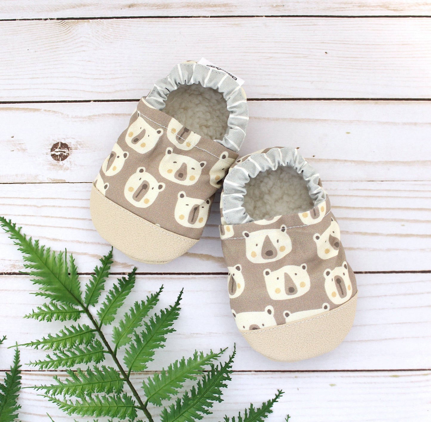 Scooter Booties - Beary Happy Baby Shoes