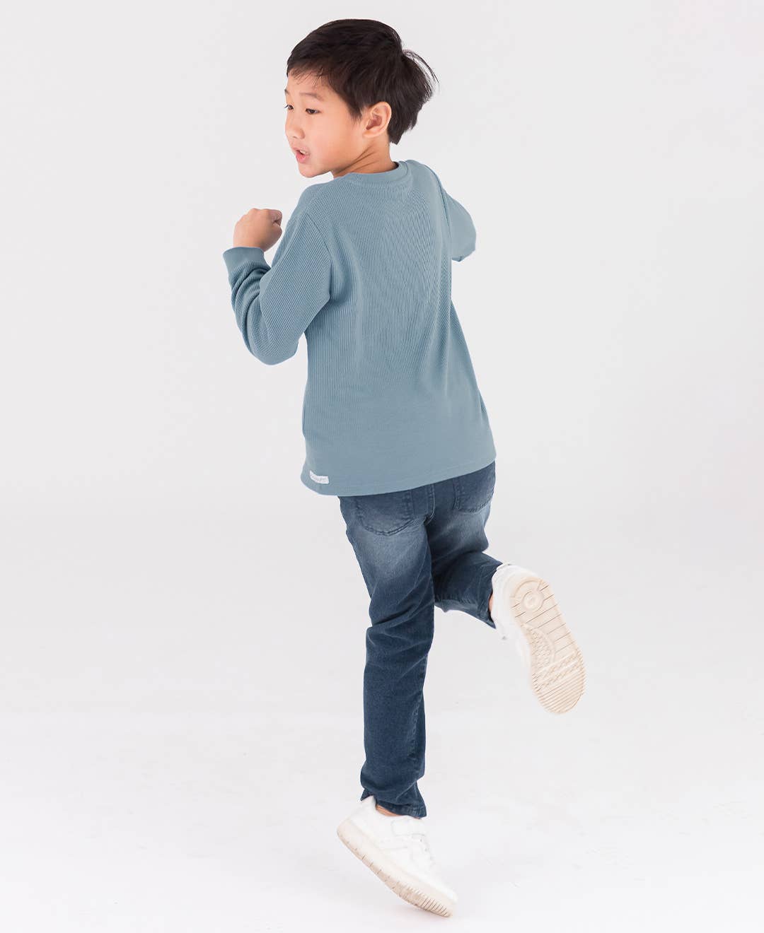 RuffleButts + RuggedButts - Boys Medium Wash Straight Jeans